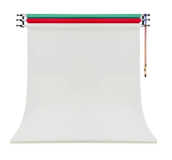 US $298.00 Free Photo Studio Manual Background Stand3rolls Manual Wall Ceiling Mount Manual Elevator Background Backdrop Support System