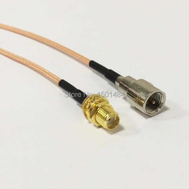 НОВЫЙ SMA женский разъем Переключатель FME штекер Конвертор RG316 кабель 15 см 6