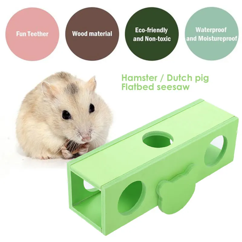 Тоннель хомяк Seesaw активность прочные игрушки для домашних животных маленькие животные DIY хомяк карлик