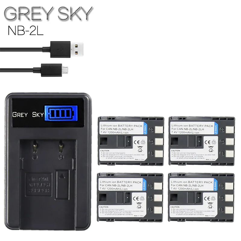

NB-2L NB2L NB 2LH NB-2LH NB2LH Battery pack for Canon EOS 400D S80 S70 S50 S60 350D G7 G9 Kiss N X Rebel XT XTi camera