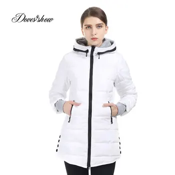 New Warm Winter Jacket Women Hooded Cotton Padded Parka Cotton Coat Plus Size Wadded Down Jacket