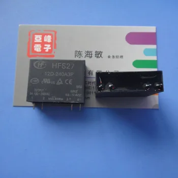 

Free shipping lot (5 pieces/lot) HFS27-12D-240A3P 4PINS Solid State Relay original New