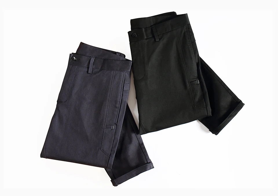 Бренд Enjeolon, Весенние длинные прямые брюки, штаны для мужчин, базовые черные повседневные штаны, мужские качественные плотные длинные штаны, мужские KZ6340