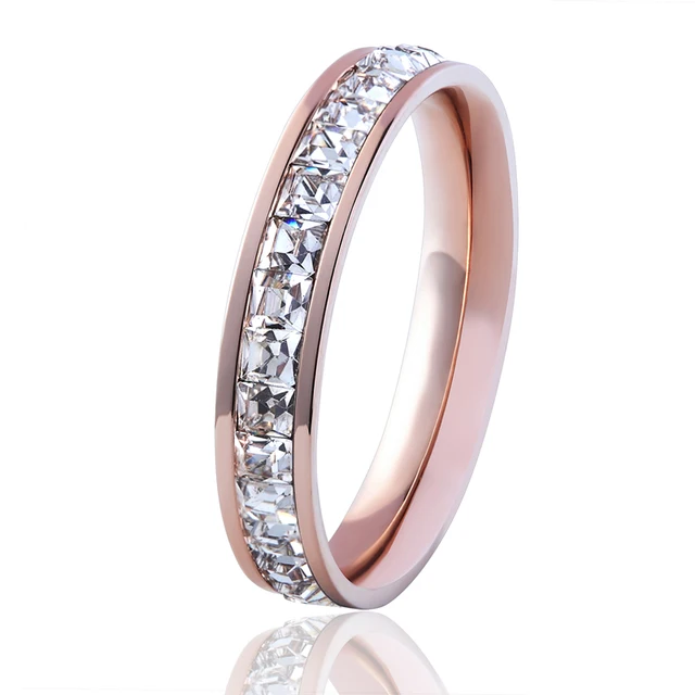 Женское кольцо с маленькими квадратными пальцами ювелирное изделие