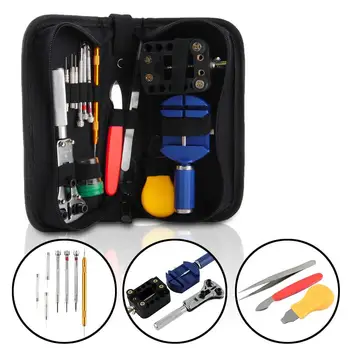 

144 Pcs Watch Repair Kit Case Opener Pins Link Remover Spring Bar Tool Set