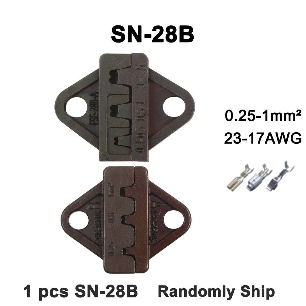 Обжимные Клещи Инструменты SN-48B для TAB 2,8 4,8 6,3/C3 XH2.54 3,96 штекером с использованием трубки insuated терминалы Электрический зажим мультиинструмент 28B комплект