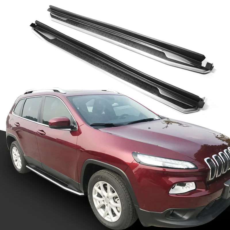 Nerf Bar Platform Iboard Side Step for JEEP Cherokee 2014 2018 Running Board Pair-in Nerf Bars 2018 Jeep Grand Cherokee Limited Running Boards