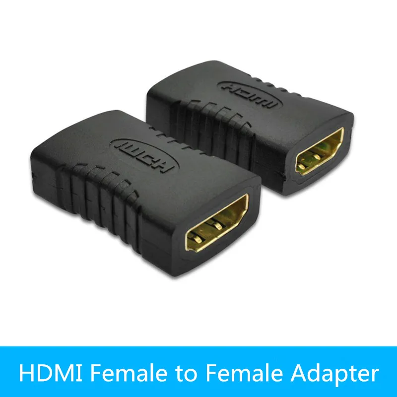 3 шт./лот высокое качество черный HDMI Женский к гнездовой разъем удлинитель кабель