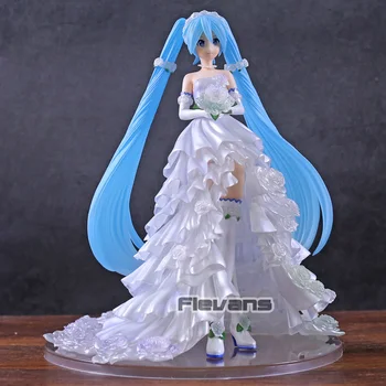 

Hatsune Miku Wedding Dress Ver. 1/7 Scale PVC Figure Collectible Model Toy