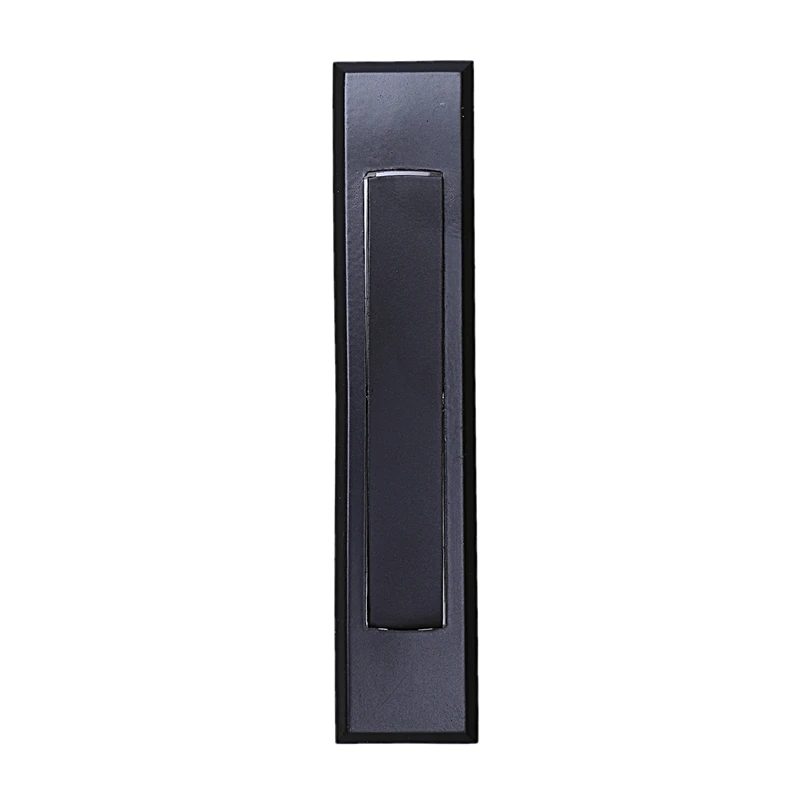 2Pcs Tatami Door Handles Zinc Alloy Recessed Flush Pull Cover Floor Cabinet Handle Bright Chrome Dark Furniture Hardware