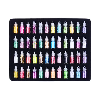 

48Pcs Glitter Filler Fluffy Slime Box Toys For Children DIY Kit Accessories