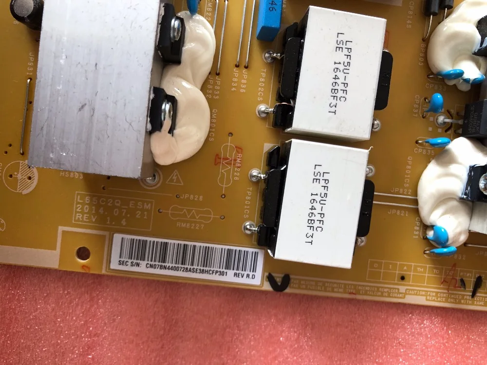 Для samsung UA65H8800AJ плата питания BN44-00728A L65C2Q_ESM PSLF231C06A