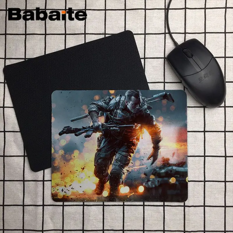 Babaite My Favorite Battlefield 4 Большой Коврик Для Мыши Компьютерный коврик Размер для 18x22 см 25x29 см резиновые прямоугольные коврики для мыши