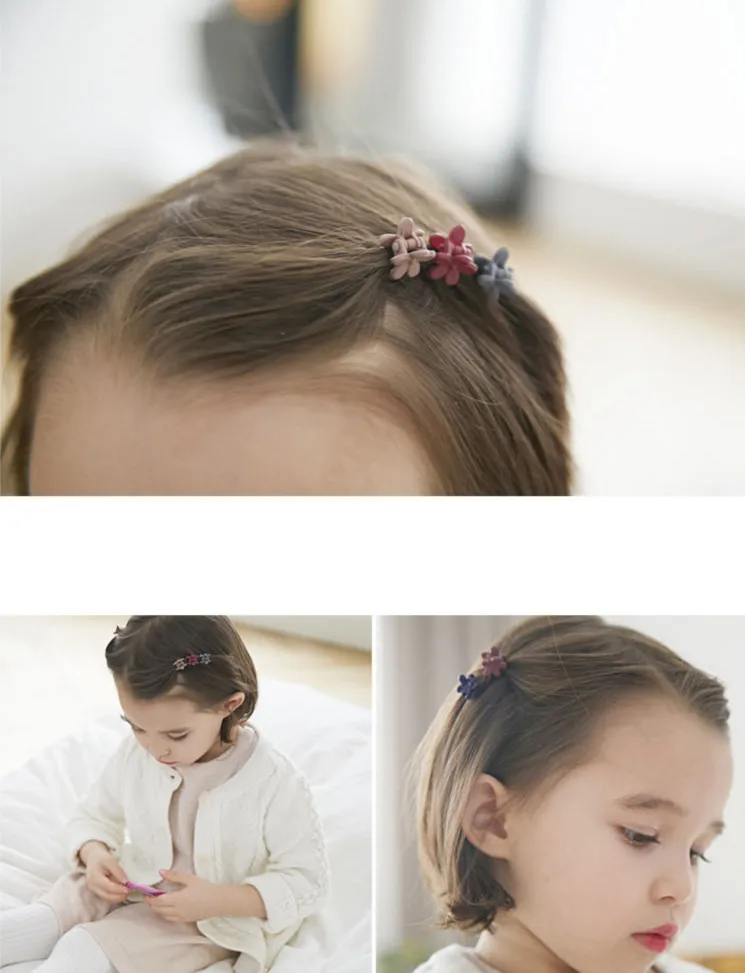 Free Shipping 5PCS Baby Girl Solid Mini 