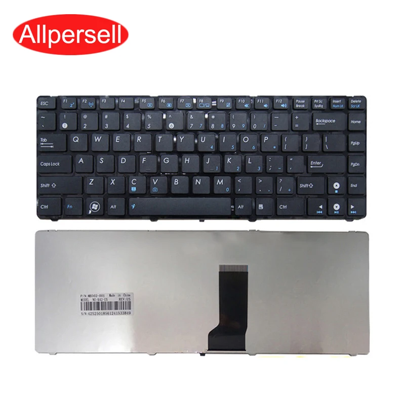 Laptop keyboard For As us K43BR K43E K43SA K43SJ K43SV K43TA K43SD notebook Black US Brand New | Компьютеры и офис