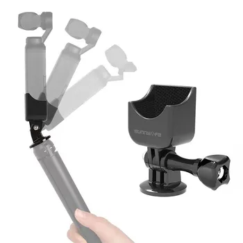 

DJI Osmo Pocket Camera Base Mount Holder Handheld Gimbal Tripod Adapter Selfie Stick Connector Converter for Gopro Accessory