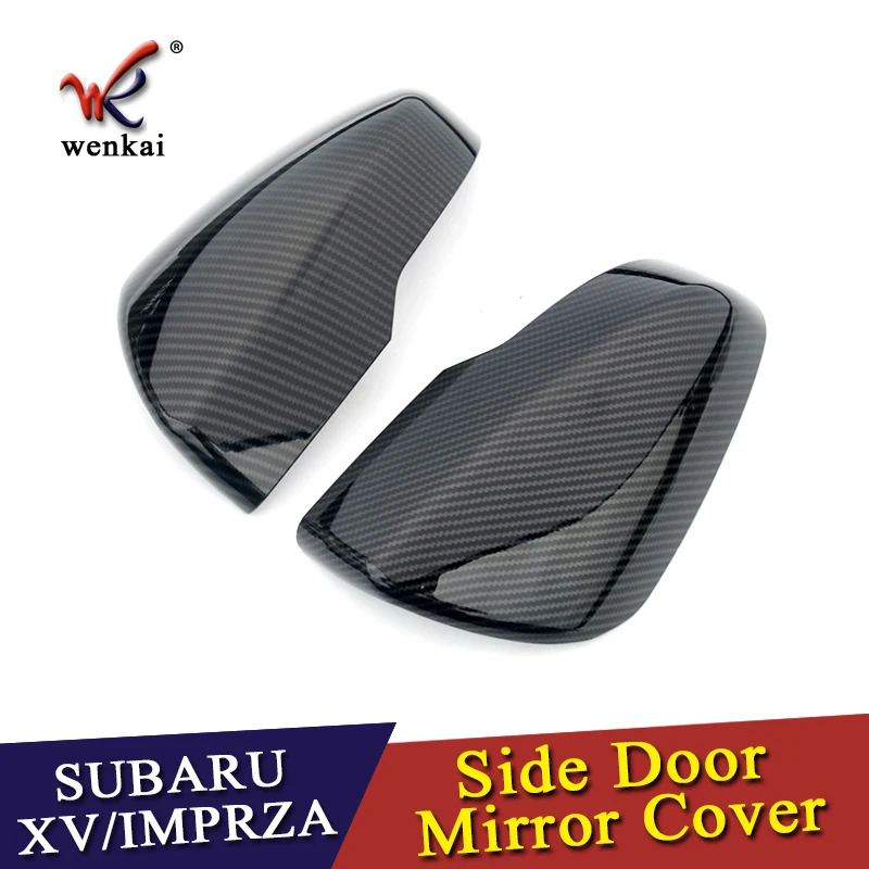 Для Subaru XV GT3 GT7 Impreza, автомобильный Стайлинг, задняя сторона заднего вида, боковое зеркало, Полоска, накладка, панель, запчасти для лампы