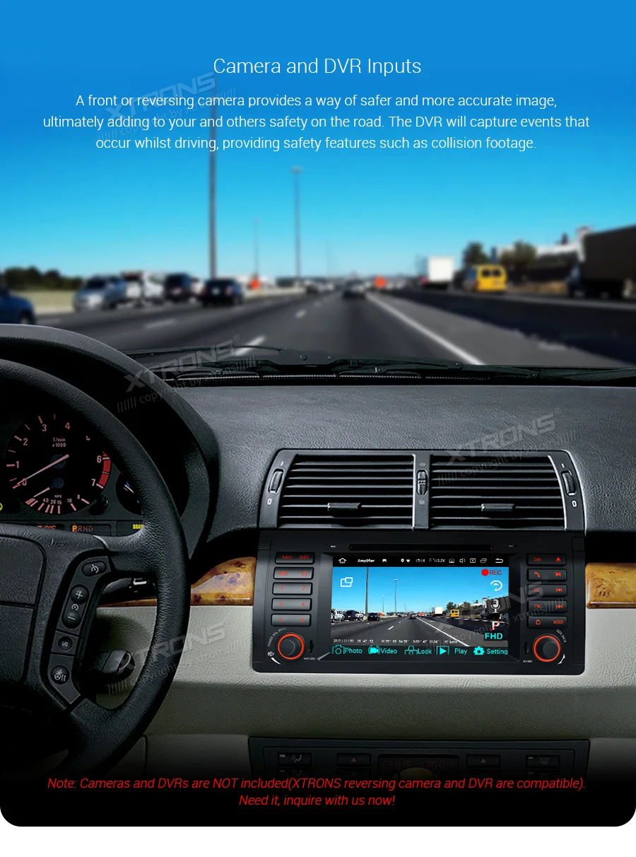 Cheap 7" Android 9.0 Car DVD Player GPS for BMW X5 E53 1999 2000 2001 2002 2003 2004 2005 2006 Radio TPMS CANbus OBD WIFI GPS Stereo 21