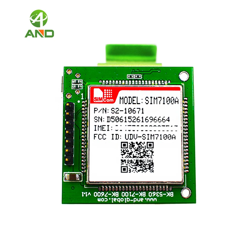 

Canada B4 B2 LTE mini breakout board,Wireless Lte Module SIM7100A breakout board,bands 2, 4, 5 and 17 in United States