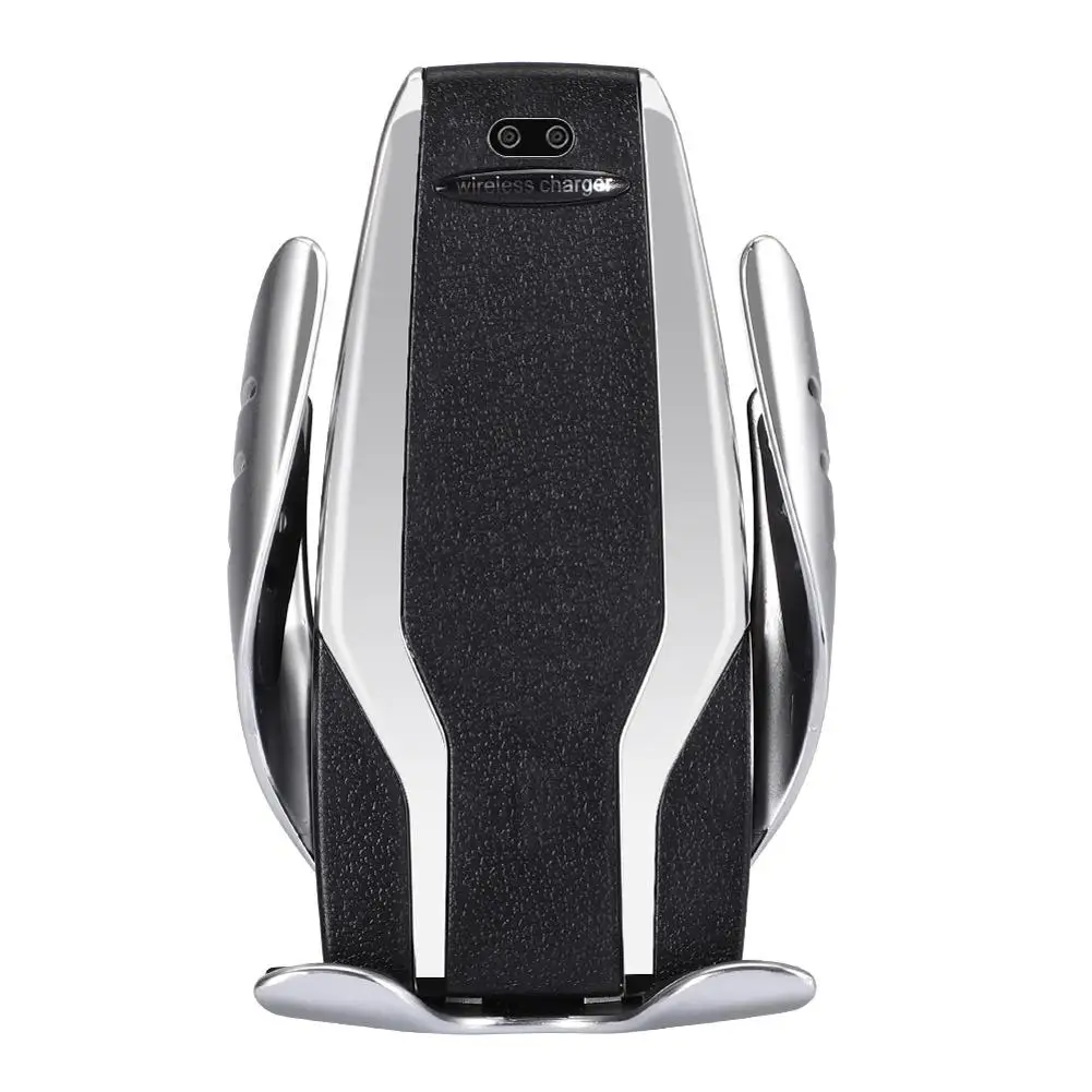 

Updated S6 Wireless Car Charger Automatic Clamping Fast Charging Phone Holder Mount For IPhone Huawei Samsung Smart Phone In Car