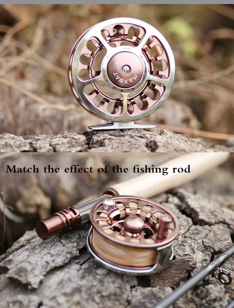 Carretel de Pesca com Mosca à Prova Novo Dwaterproof Água Metal Cheio 4 Series 3 - 5 6 7 8 9 10 Carretel Pesca 11 3 4, 5 6, 7 8, 9 10 carretel pesca