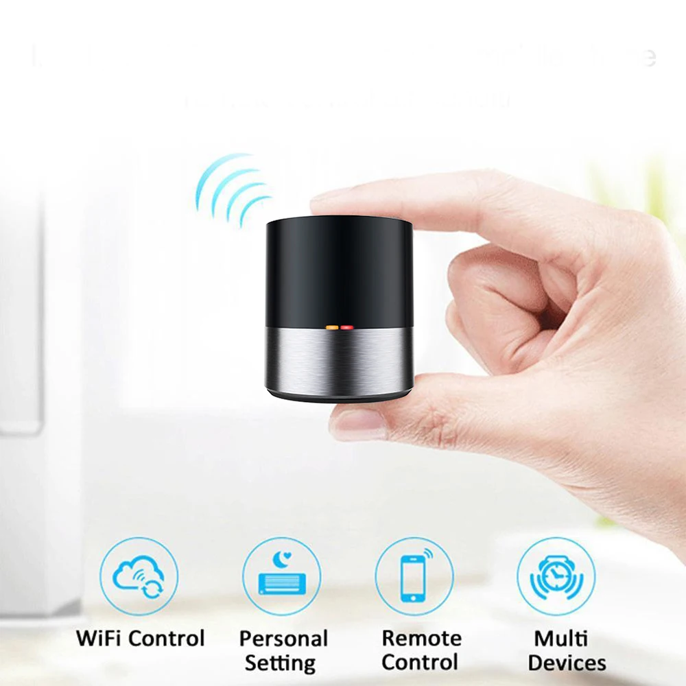 

Geeklink 2 Pcs Smart Home WIFI+IR Control AC TV APP Siri Voice Control for USA Alexa USA Google Home Automation Timer Modules