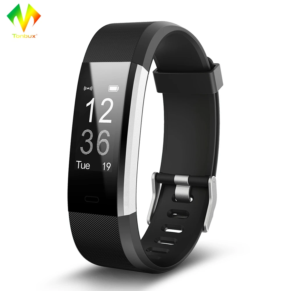 omnix id115 plus hr smart wristband