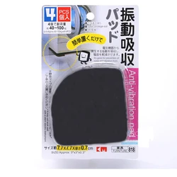 Coussin Anti Vibration pour Machine à laver, Anti choc, antidérapant, pieds, tapis sur mesure, réfrigérateur, protection de meubles au sol, 4 pièces 