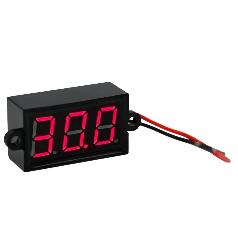 Portable Voltmeter Panel LED Display 3.5V-30 Volt Voltage Meter waterproof tester Electrical Monitor car motorcycle 10% Portable Voltmeter Panel LED Display 3.5V-30 Volt Voltage Meter waterproof tester Electrical Monitor car motorcycle 10%