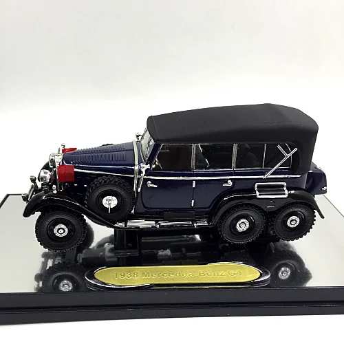 Новинка, литье под давлением, сплав, 1:43, Mercedes, внедорожник, 1938, Mercedes G4, имитация сплава, модель автомобиля, рождественский подарок