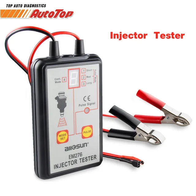 Best Injector Tester Fuel Pressure Tester with 4 Pulse Modes All Sun