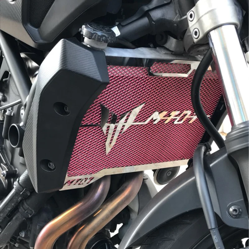 CXEPI Protezione griglia radiatore Protezione protettore in Acciaio Inossidabile per Yamaha MT07 MT-07 2017 2018 2019