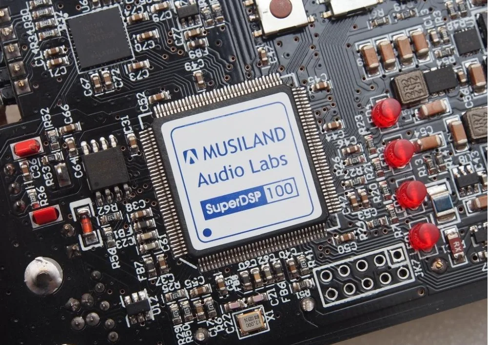 Популярный MUSILAND Monster 06 MX 06MX 32 бит/384 кГц USB звуковая карта и HD плеер APE FLAC WAVE