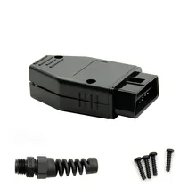 Автомобильный диагностический инструмент OBD с разъемом «папа» 16Pin OBD2 разъем OBD 2 16 Pin адаптер OBD II OBDII J1962 разъем Лучшая цена