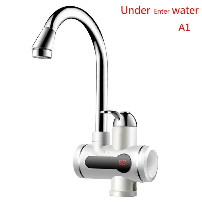 220V Instant Tankless Electric hot Water Heater Faucet Kitchen Instant