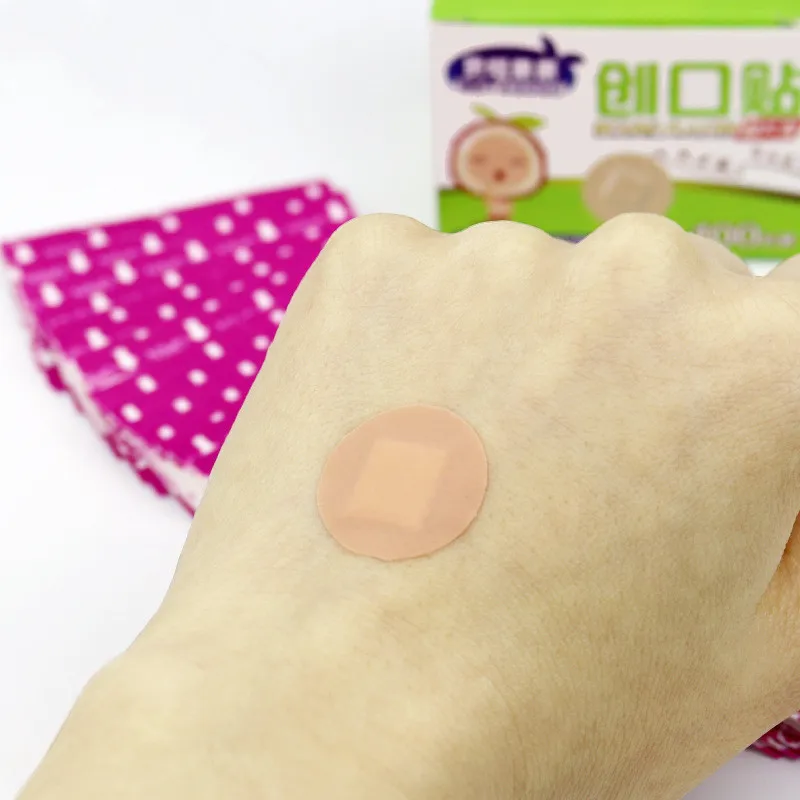 

100Pcs Waterproof Breathable Bandage Band Aid Hemostasis Adhessive Sticking Plaster Essential First Aid Family Pack