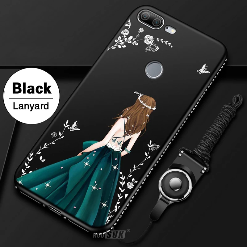 Мягкий чехол для телефона Huawei Honor 10 Lite 8C 8A 8X Max 7A 7C Pro Mate 20 P20 Nova 3 4 3i с милым рисунком