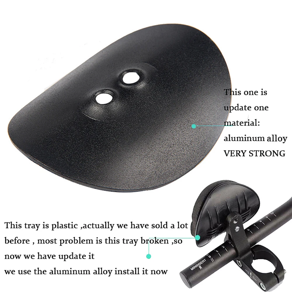 Mountain Road Bike Cycling Race Bicycle MTB Aluminum Alloy Triathlon TT Handlebar Rest Handle Bar Separated 2 pcs Pipe Rest End bicycle handlebar bicycle handlebar rest