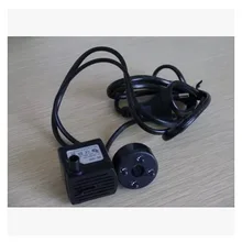 1 шт. 220 В 2.5 Вт малый насос с 4-цвет светодиодные фонари медленно мигать фонтан, посвященный AC насос небольшой аквариум