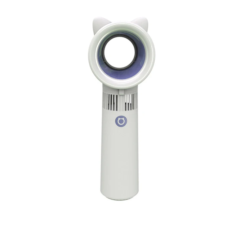 Мини-портативный вентилятор с воздушным охладителем, Перезаряжаемый USB вентилятор с светодиодный Ligth, портативный Съемный базовый вентилятор для улицы