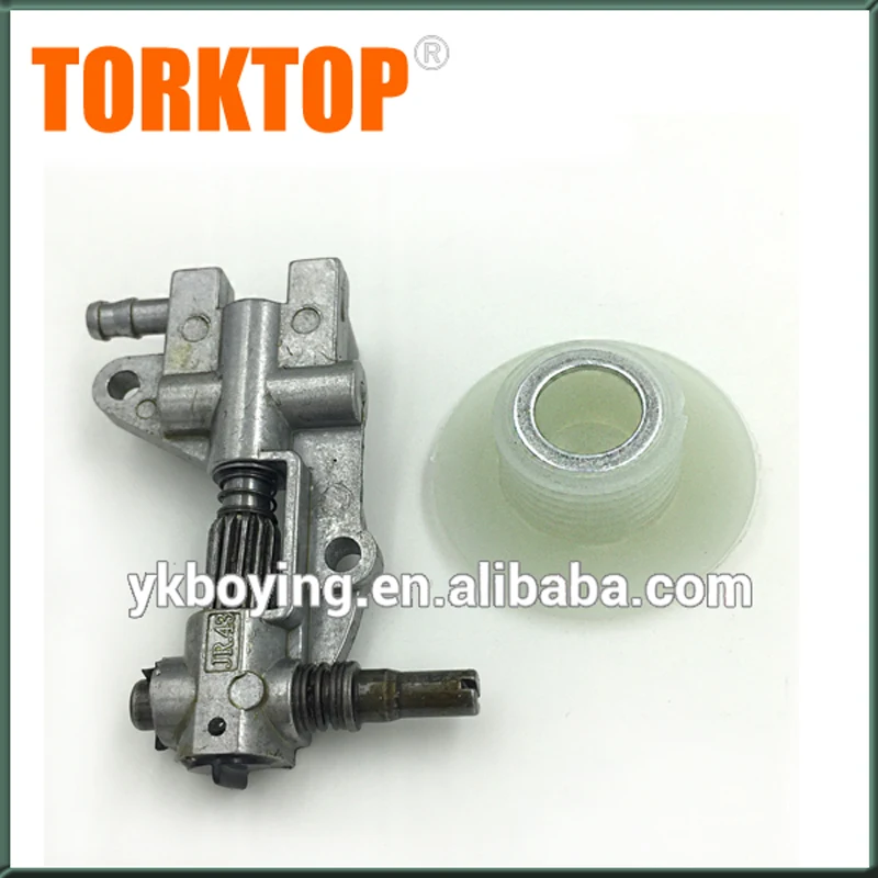 

chain saw 45cc 52cc 4500 5200 spare parts worm gear and oil pump for sale