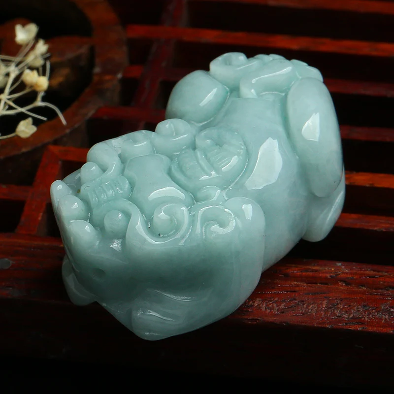 Natural a goods Jade Pixiu pendant recruit Jade Pixiu Pendant