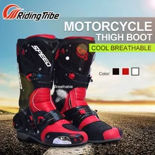 Riding Tribe Motorcycle Riding Boots Tribe Motocross Off road Racing Long Shoes Boots Outdoor Sports Riding