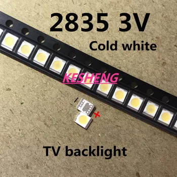 

100PCS Seoul SMD LED 3528 2835 3V 1W Cool White 100LM High Power For LCD TV Backlight
