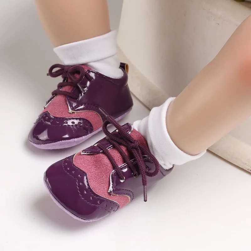 Классический Детские Мокасины из искусственной кожи обувь для малышей новорожденных для маленьких мальчиков девочек первые ходоки для