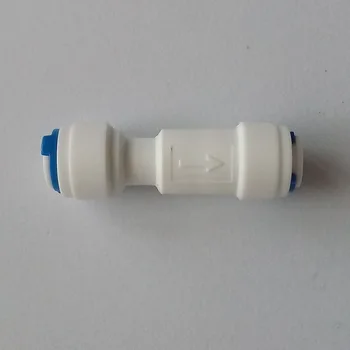 

5pcs 1/4" Quick Connect Check Valve for RO Pure Water Reverse Osmosis System