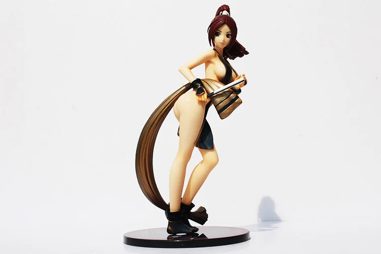 Король бойцов XIII Mai Shiranui фигурка Золотой/красный вер. 1/6 ПВХ 1" /27 см KOF сексуальная девушка аниме фигурка игрушки коллекционные игрушки