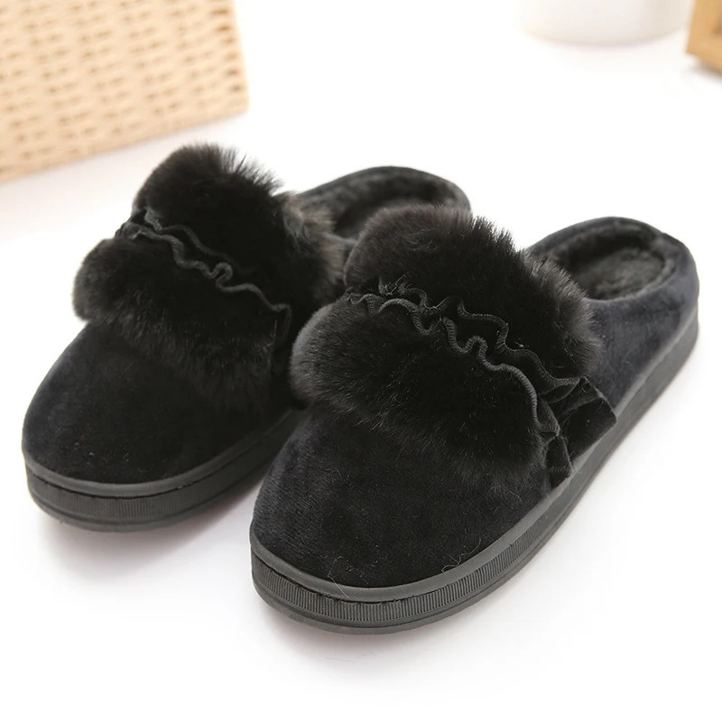 

New Men's Slippers Winter Warm Home Slippers Men Indoor Shoes Men Indoor Floor Bedroom Slippers Lovers Couple House Shoes