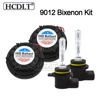 

HCDLT All In One 35W 9012 Xenon HID Headlight Kit Error Free 6000K HID 9012 Bixenon Projector Lens Bulb For For-d Edge 2011-2014