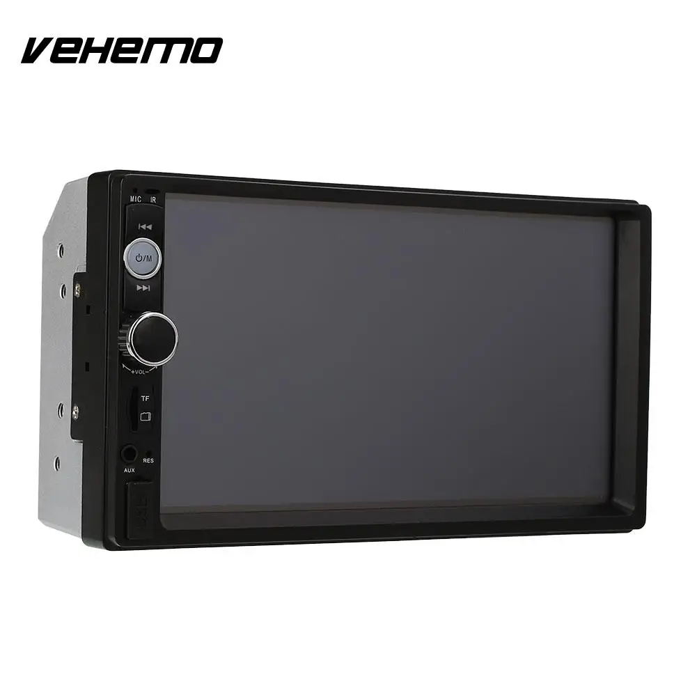 

Vehemo 7 Inch Touch Screen Car Radio 2 DIN MP5 Player USB/AUX/FM with Parking Camera